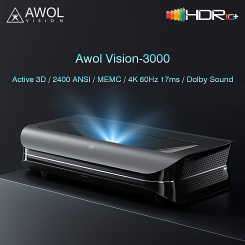 Проектор УКФ AWOL 4K 3D Triple Laser Projector LTV-3000 Pro (международная версия) заказать