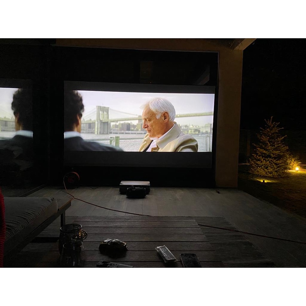 УКФ проектор CHANGHONG B7U + ALR экран 120 дюймов. Домашний кинотеатр у Вас дома.