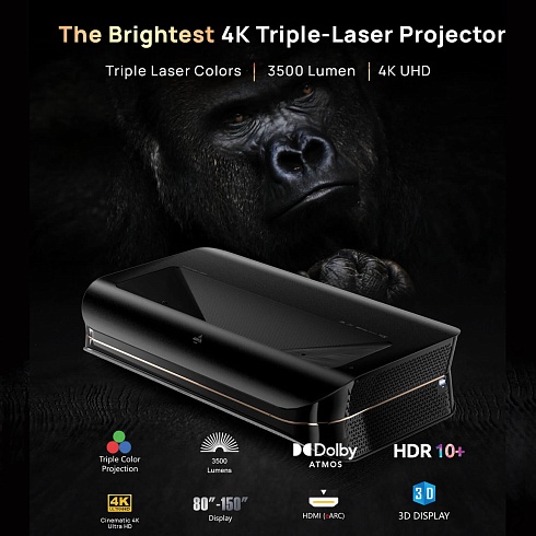 Проектор УКФ AWOL 4K 3D Triple Laser Projector LTV-3500 (международная версия) заказать